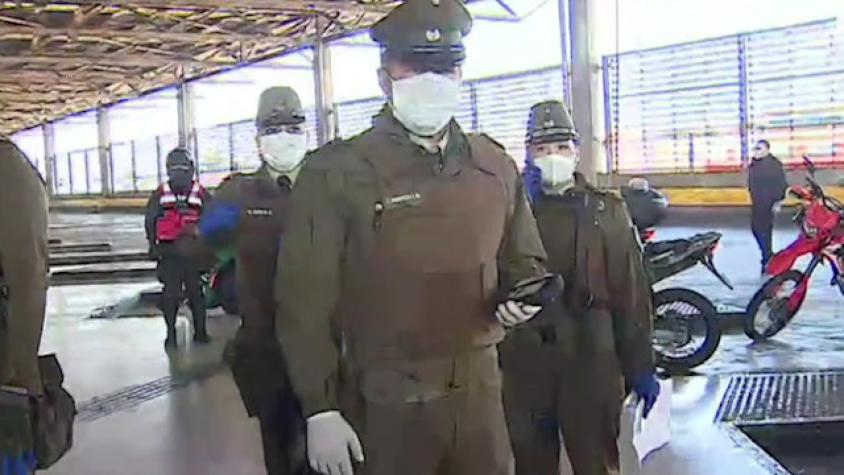 Detienen a joven que dio positivo por COVID-19 en terminal de buses