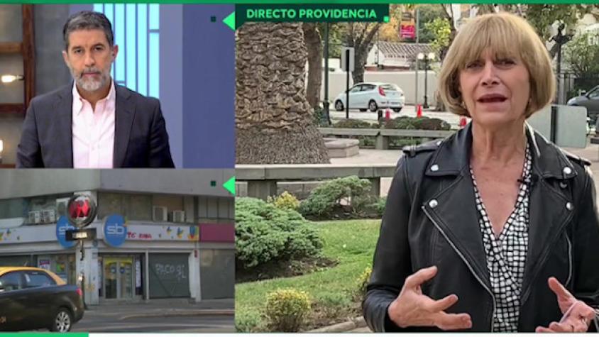 Alcaldesa de Providencia: “La cuarentena no es gratis, es muy dura”