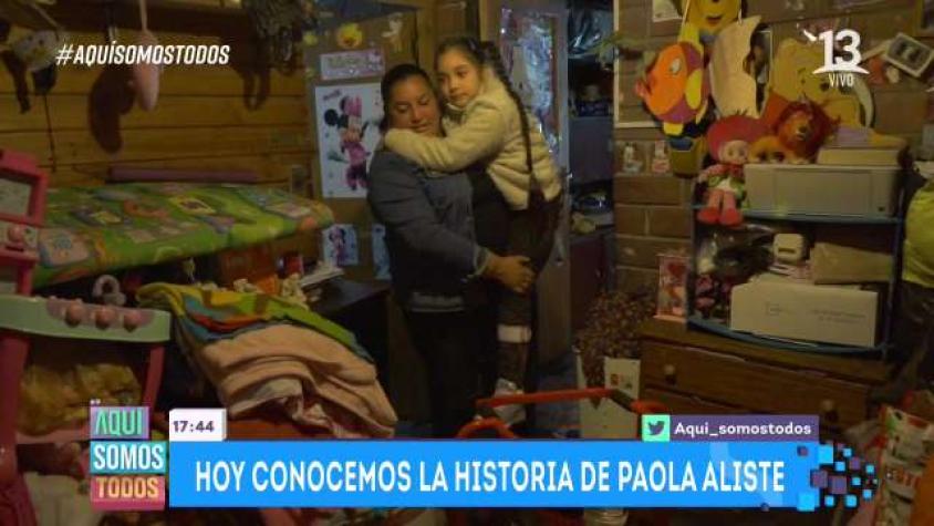 Paola pensó en vender su riñón para pagar el tratamiento de su hija
