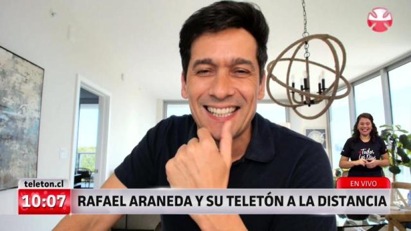 Rafael Araneda y su Teletón a distancia: “Mejor no hacerse expectativas en cuanto al dinero”