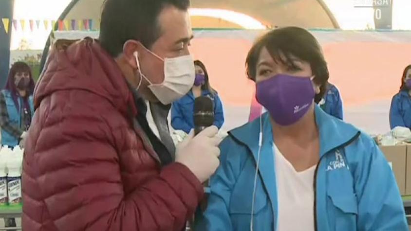 ¿Pablo Escobar? El lapsus que tuvo la alcaldesa de La Pintana en “Aquí somos todos”