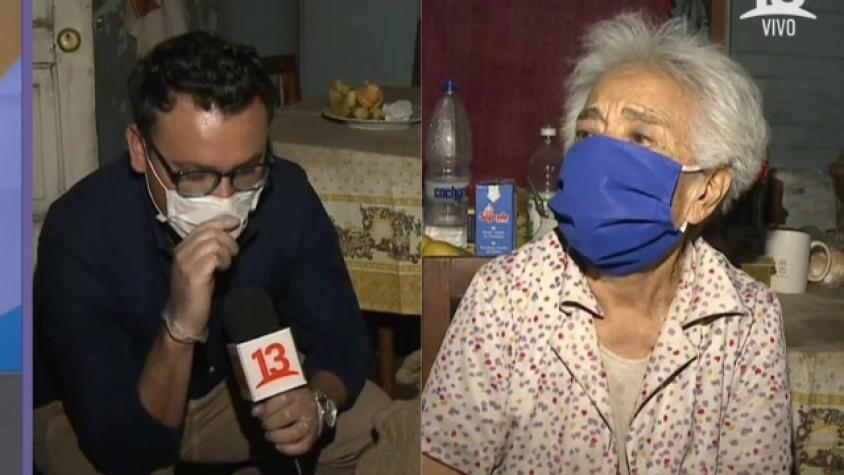 Max Collao se quebró en pantalla por caso de anciana en “Aquí somos todos”