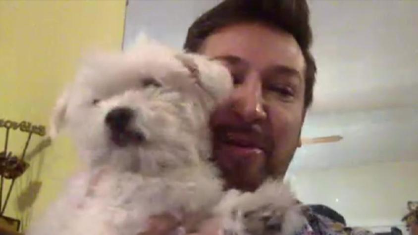 Pablo Ruiz nos mostró a “Prince”, su linda mascota