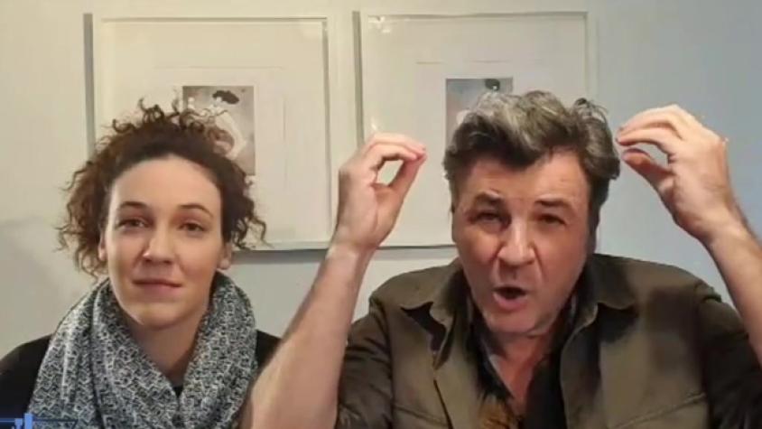 Yann Yvin descubrió que estaba contagiado limpiándose los dientes