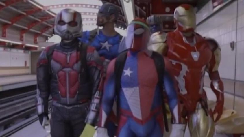 Nuevo viral: Sensual Spiderman reúne a grupo de superhéroes para combatir el COVID-19