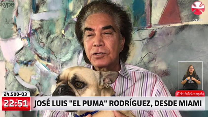 José Luis “El Puma” Rodríguez realizó sorprendente revelación en la Teletón