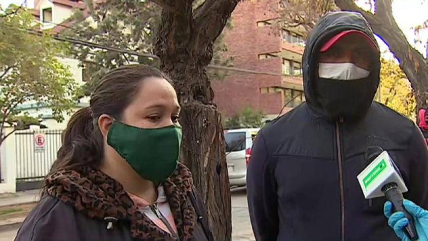 Venezolanos durmieron afuera de su embajada, piden volver a su país