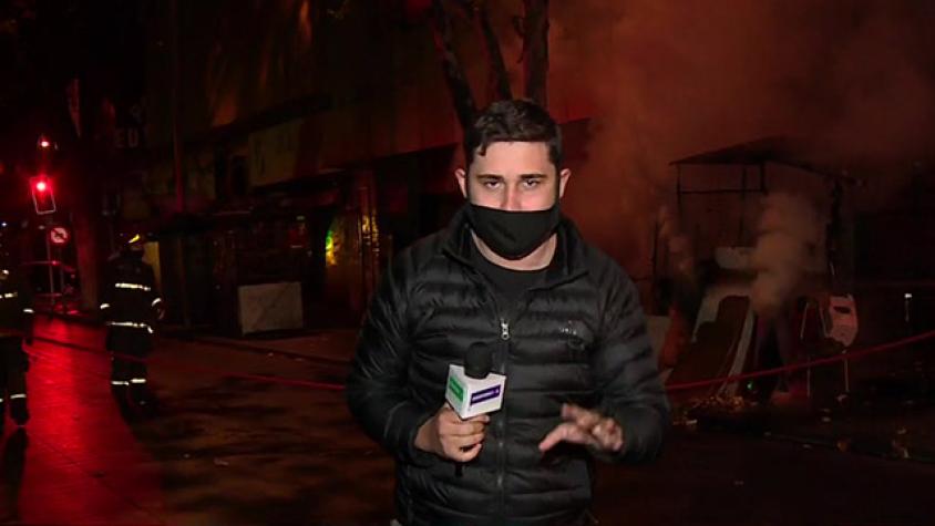 Delincuencia y transgresión a la cuarentena y toque de queda en comunas de Santiago