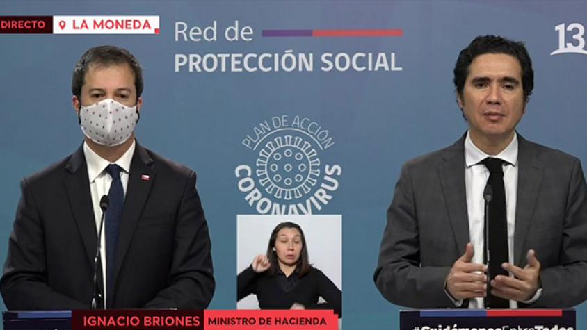 Ministro Briones se refirió a entrega de crédito Fogape