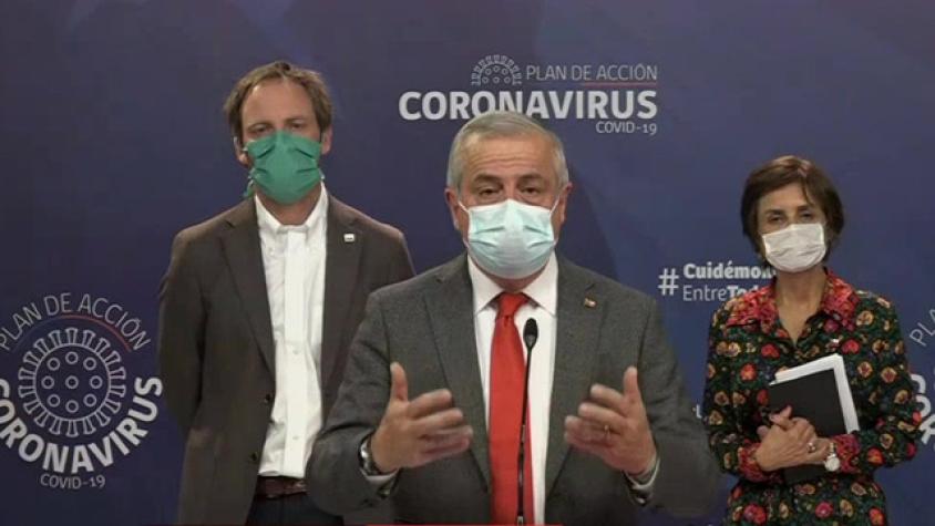 Mañalich: “hacemos un llamado a tener responsabilidad en la información”