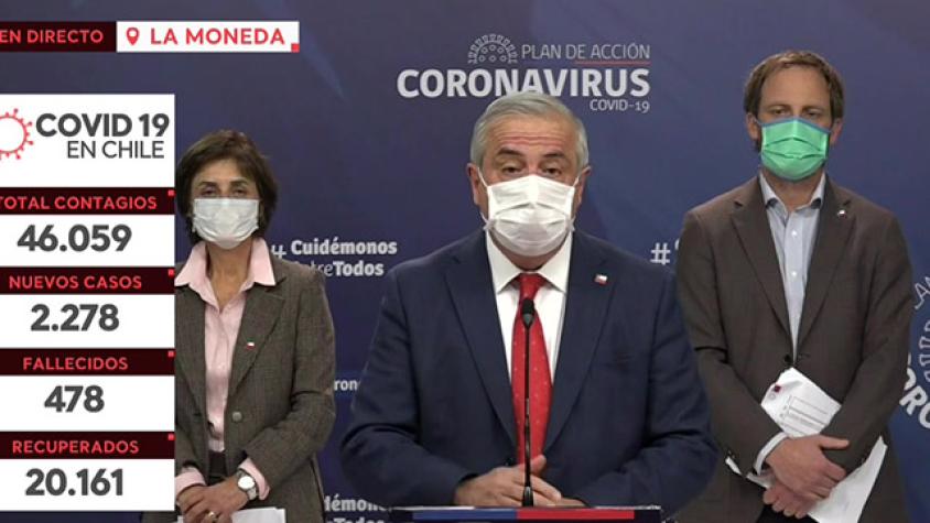 Mañalich se refirió a prolongar la cuarentena