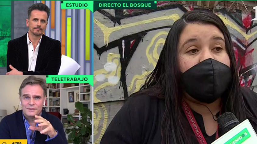 Vecina de El Bosque trabaja de colera y no recibe ayuda del Estado