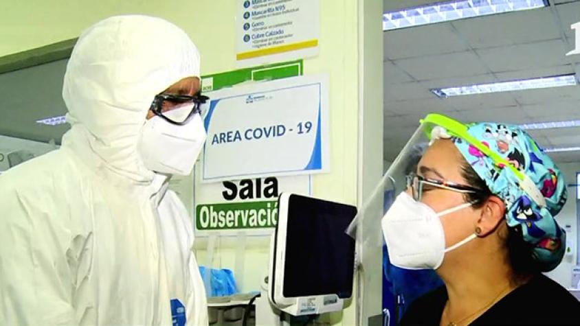 Emilio estuvo junto a la primera línea del Sótero del Río