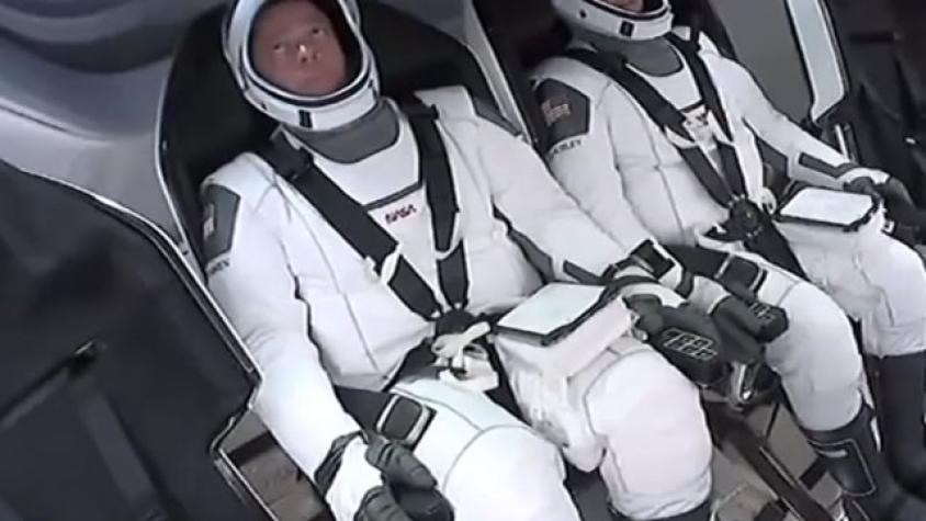 SpaceX envía dos astronautas de la NASA a Estación Espacial 