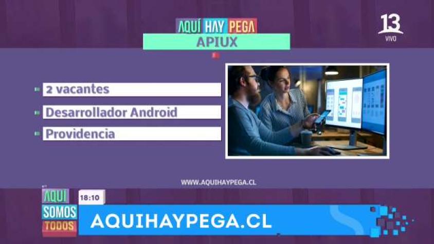 Estas son las mejores ofertas de empleo del día en #AquíHayPega