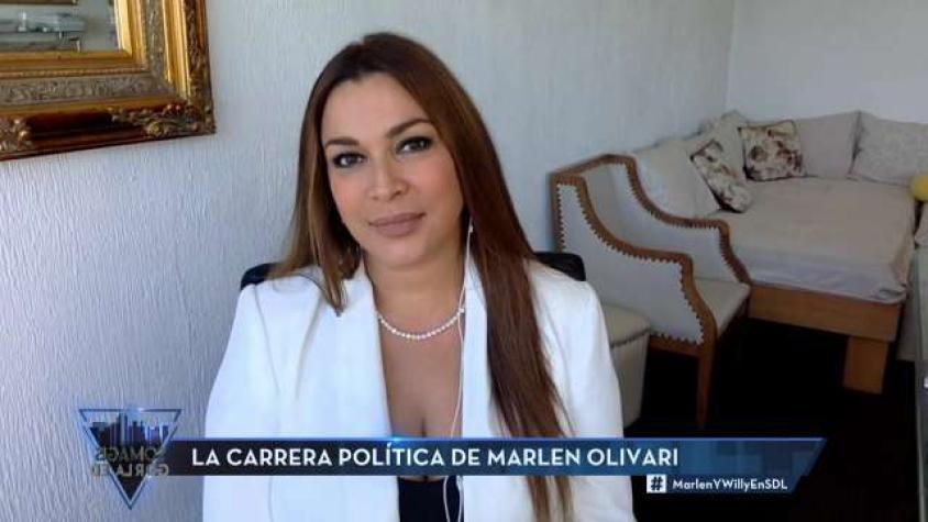 Marlen reveló detalles de su carrera política y de su supuesto divorcio