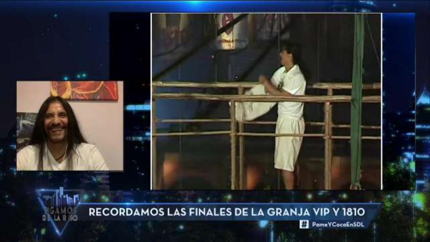 Así se emocionó "Coca" Mendoza cuando revivió su victoria en “1810”