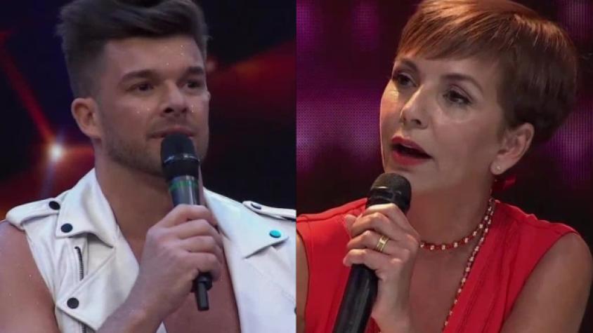 El tenso desencuentro de Leandro Penna y Fran García-Huidobro en “Bailando por un sueño”