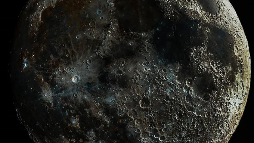 Difunden las imágenes más nítidas y con detalles de la Luna