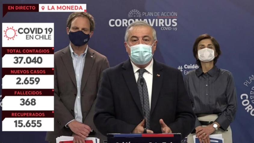 Mañalich se refirió a stock de test PCR en clínicas: “Planifiquen bien la llegada de sus insumos”