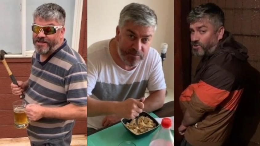 Nuevo “ídolo” de TikTok: Papá chileno hace reír con videos discutiendo con su hijo