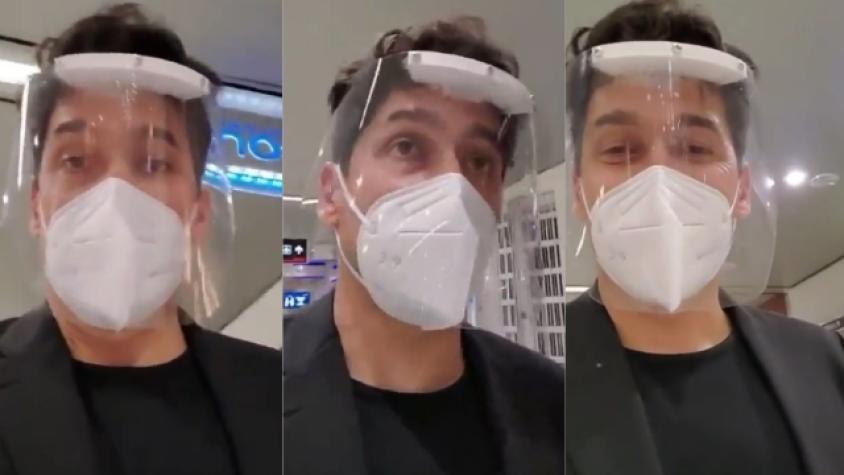 Rafael Araneda muestra cómo fue su difícil regreso a Chile