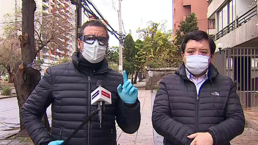 Administrador de edificio Recoleta por caso de palestinos: "merodean durante la madrugada”