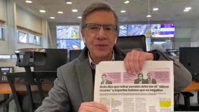 Alcalde Lavín por retiro de fondos de pensión “debe ser el último recurso” 