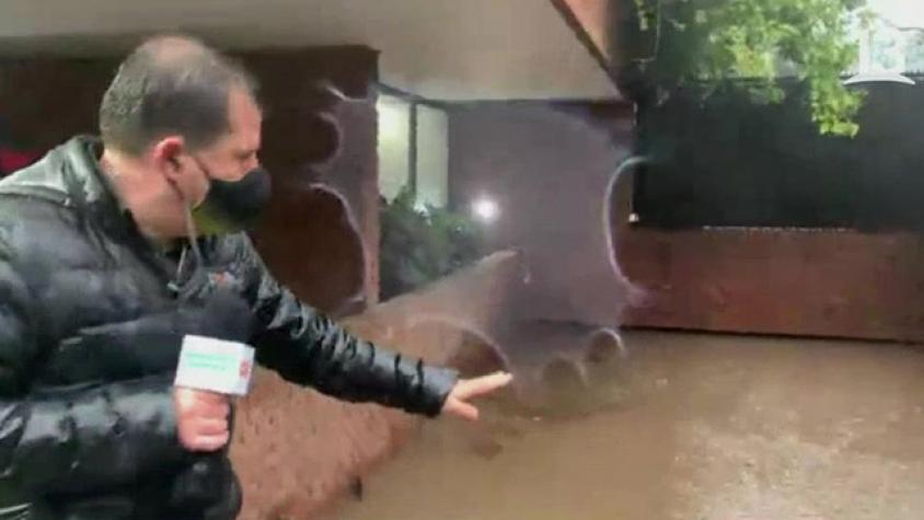 Temporal en Talca deja graves inundaciones 