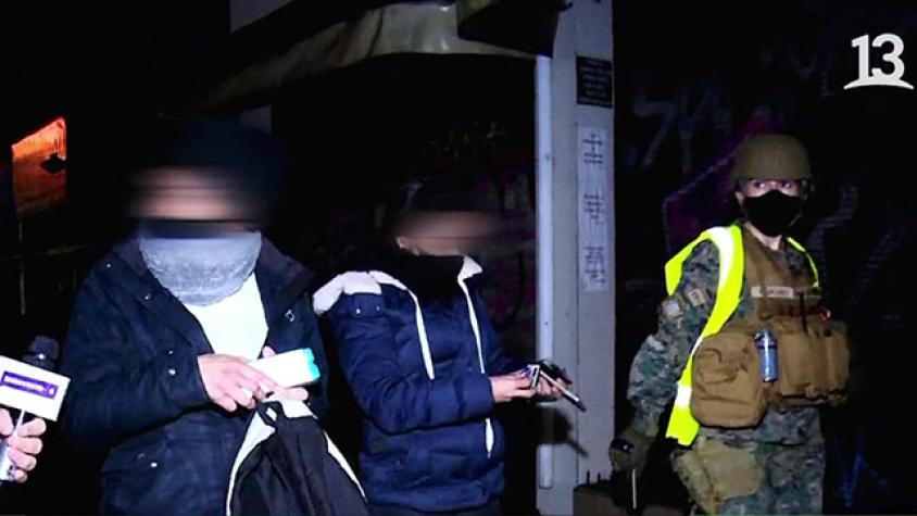 Fiscalización del Ejército en Maipú resultó con 7 detenidos