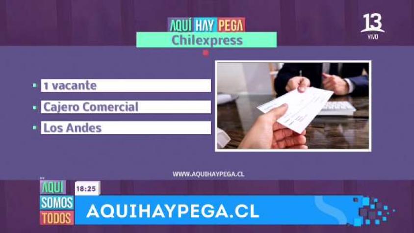 En #AquíHayPega consigue el trabajo que necesitas