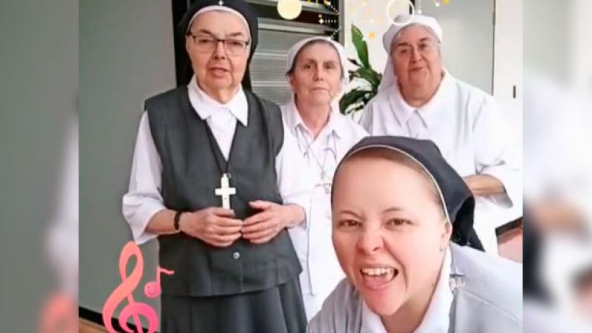 Monjas causan furor con sus divertidos videos de Tik Tok