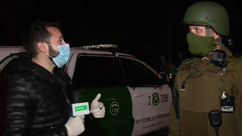 Fiscalización en La Pintana: Manejan ebrios, compran alcohol y roban vehículos