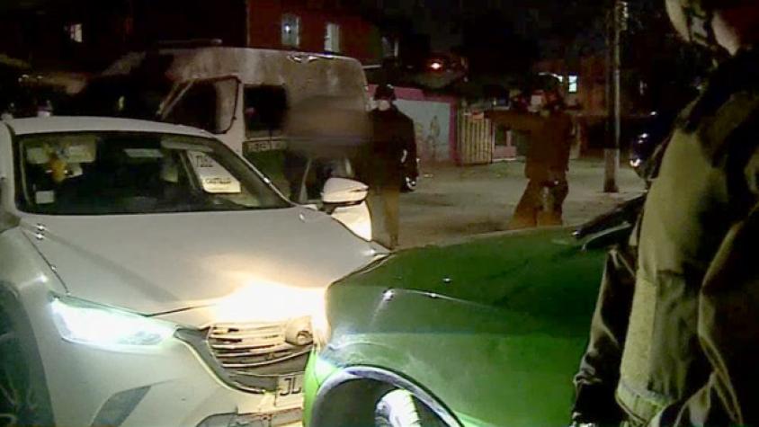Conductor ebrio chocó a patrulla policial durante agitada fiscalización en La Pintana