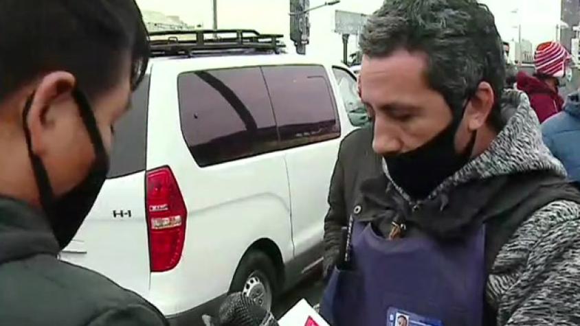 Intensa fiscalización tras hombre que fue sorprendido con Covid-19 en Recoleta