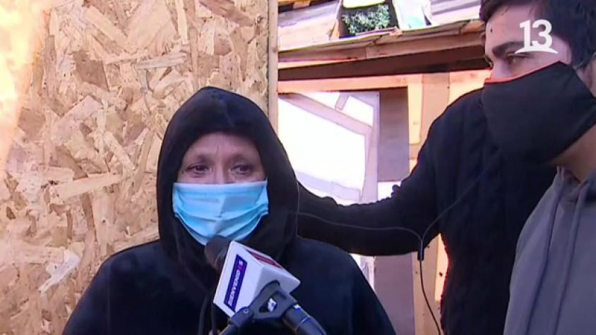 La cruda realidad del campamento “Fe y Esperanza” en Maipú.