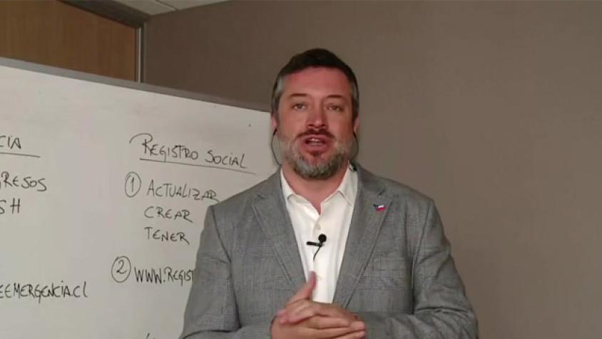 Ministro Sichel explica: ¿En qué está la ayuda para los trabajadores que boletean?