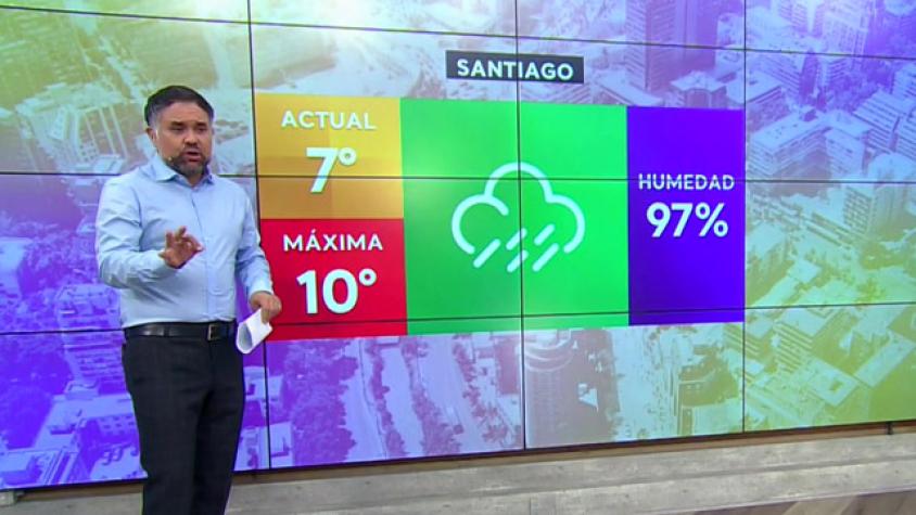 Temporal en Chile: Sepa hasta qué hora lloverá este viernes