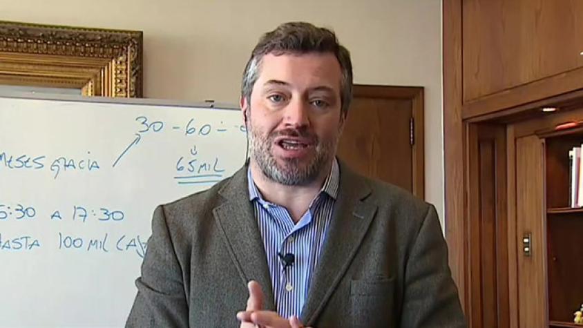 Sebastián Sichel pidió que los trámites bancarios los hagan vía online 