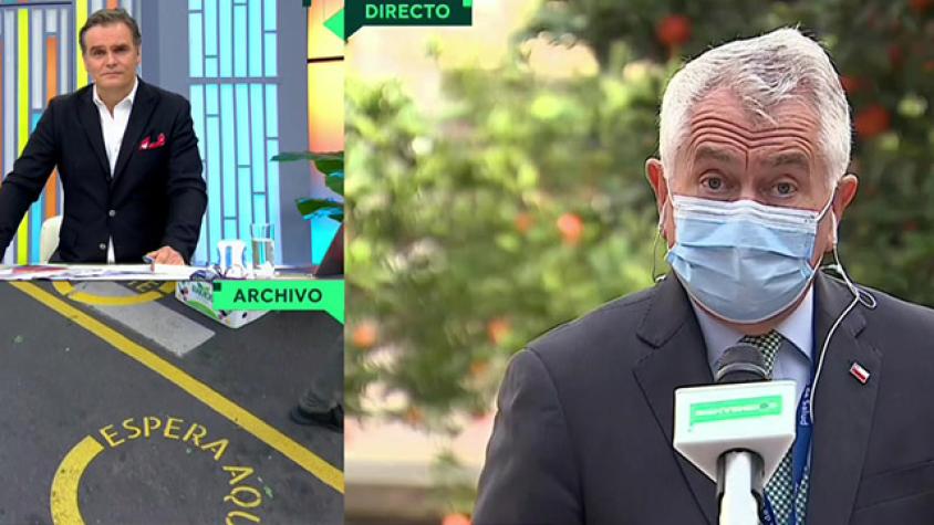 Ministro Paris: “Vamos a tener rebrotes y tenemos que estar preparados” 