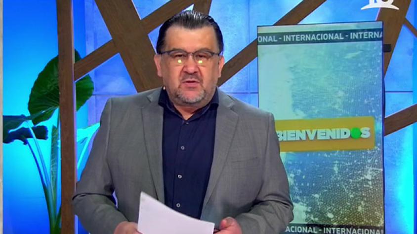 El “Huracán Zárate” llegó con todas las noticias internacionales a Bienvenidos