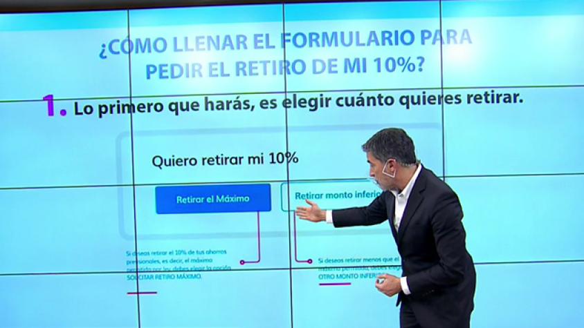 ¿Cómo llenar el formulario para retirar el 10% de la AFP?