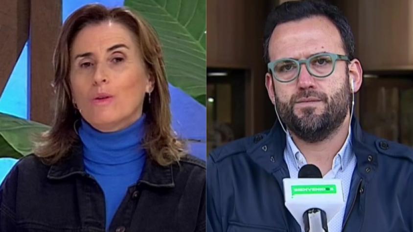 “Mala ministra”: La tensa discusión de Marcela Cubillos y Pablo Vidal en “Bienvenidos”