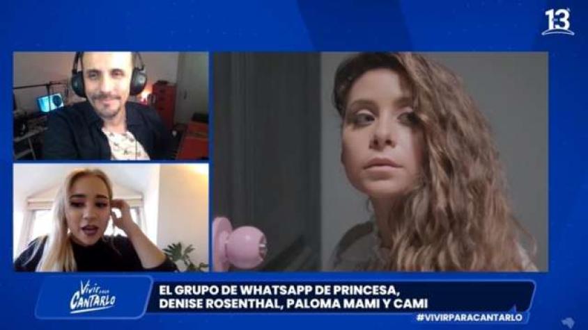 Princesa Alba se emociona al hablar de su amistad con Cami, Paloma Mami y Denise Rosenthal