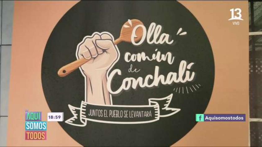 Actores se unieron por la olla solidaria de Conchalí