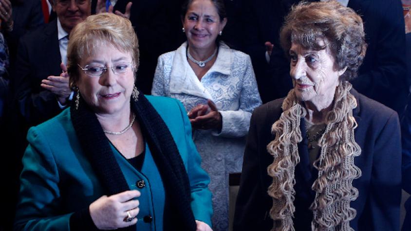 Falleció Ángela Jeria, mamá de la ex Presidenta Michelle Bachelet