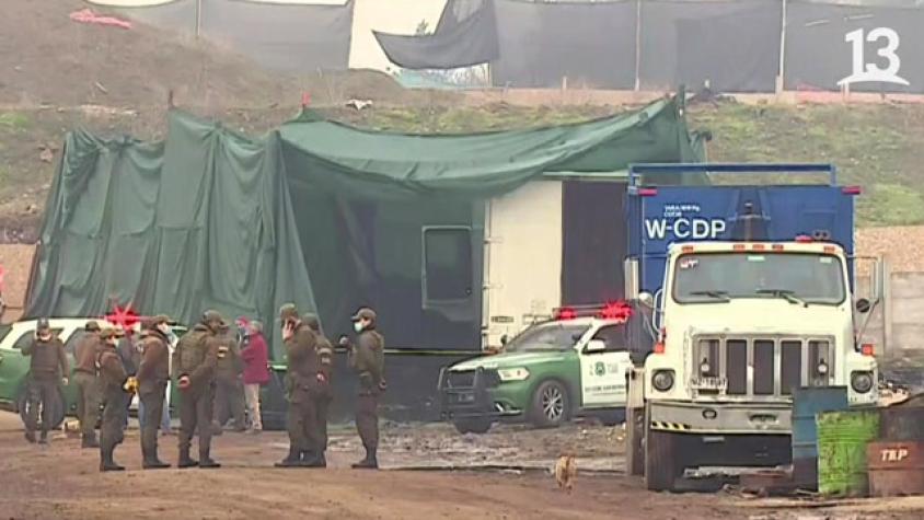 Carabineros encuentra en San Bernardo a chofer secuestrado durante asalto a camión con cigarrillos