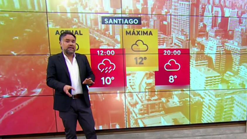 Información actualizada del tiempo. ¿Hasta qué hora llueve en Santiago?