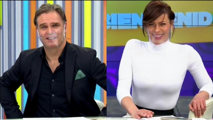 Amaro Gómez-Pablos protagoniza coqueto diálogo en “Bienvenidos”