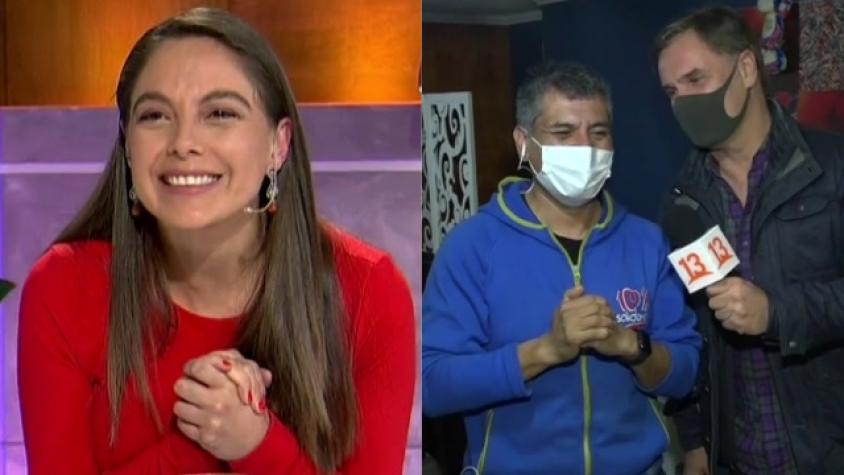 Ángeles Araya recibe inesperado piropo en pantalla